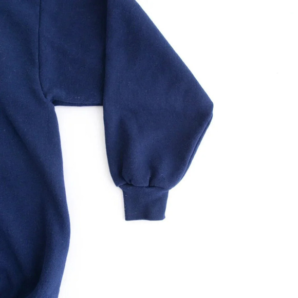 Vintage Jerseys Navy Maroon Angels Patchwork Crewneck Sweater 2X - Picture 4 of 13